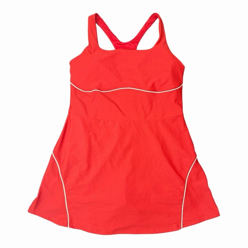 Old Navy Red Powersoft Active Dress Women's Size Large Golf Tennis